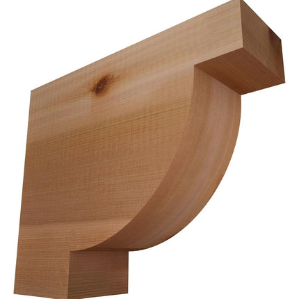 Ekena Millwork RFT04X10X12ALP00SWR Alpine Smooth Rafter Tail, 3 1/2" Width by 10" Height by 12" Length, Western Red Cedar