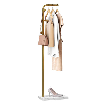 HOMEFORT Metal Coat Rack, Modern Coat Tree with 3 