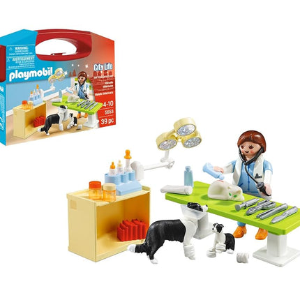 Playmobil - Vet Visit Carry Case