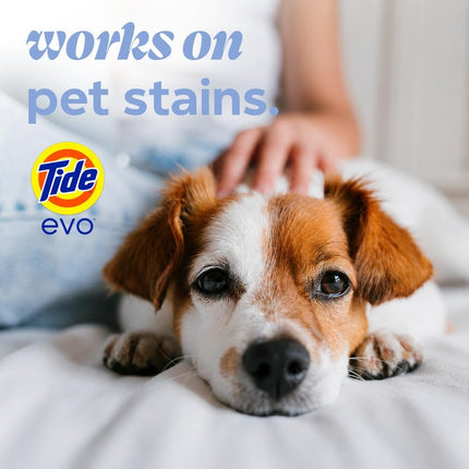 Tide evo Laundry Detergent Free & Gentle Concentrated Laundry Travel Detergent and Instant Dissolve Fights Stains Better than Leading Detergent Sheet, 16 Count
