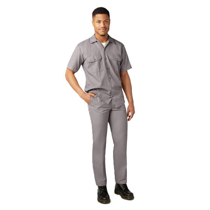 Dickies Men’s Short Sleeve Work Shirt – Durable Tw