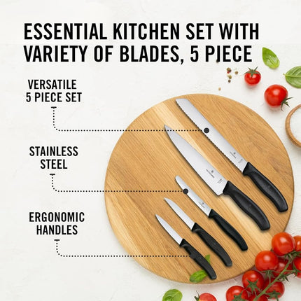 Victorinox Swiss Classic Swiss Classic Kitchen Set, Black, 6.7133.5G