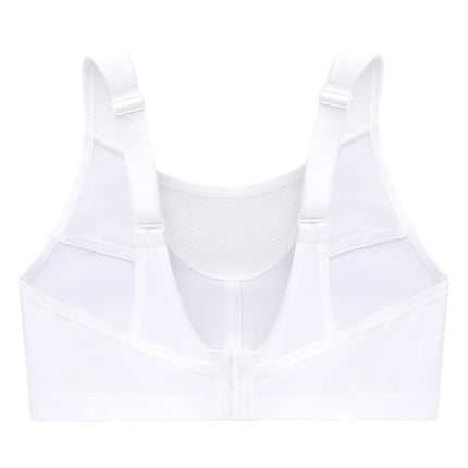 Glamorise No-Bounce Camisole Sports Wirefree Bra 1066 (Women's & Women's Plus) White