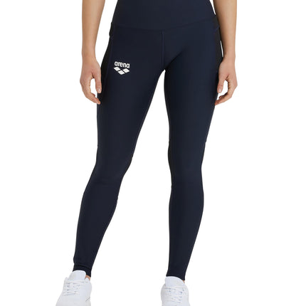 ARENA Women's Panel Leggings, Navy, XL
