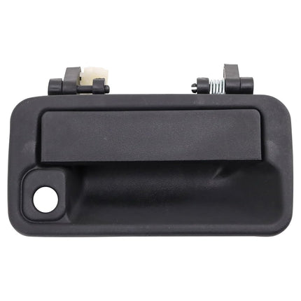 TRQ Right Exterior Door Handle Black Passenger Sid