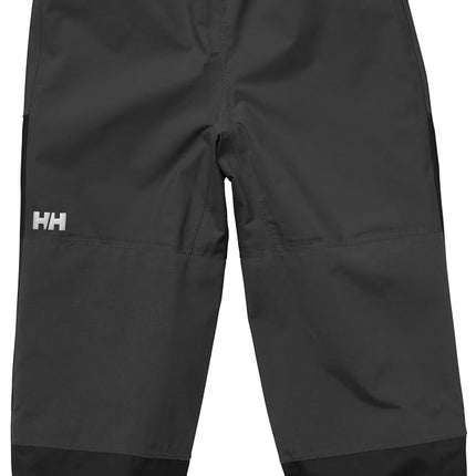 Helly Hansen Kids Unisex K Shelter Pant, Ebony, 9