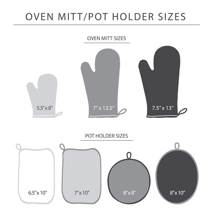 KitchenAid Asteroid Mini Oven Mitt Set, 5.5"x8", Buttercup Yellow, 2 Piece