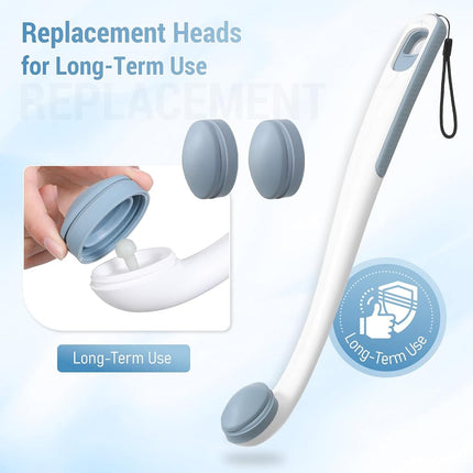 Toilet Aid - Newly Upgraded Firmly Clamp The Toilet Paper/Wipes, Personal Bottom Wiping Tool, Bathroom Mobility Aid for Disabled/Elderly/Surgery Recovery, 16.5" (2 pcs)