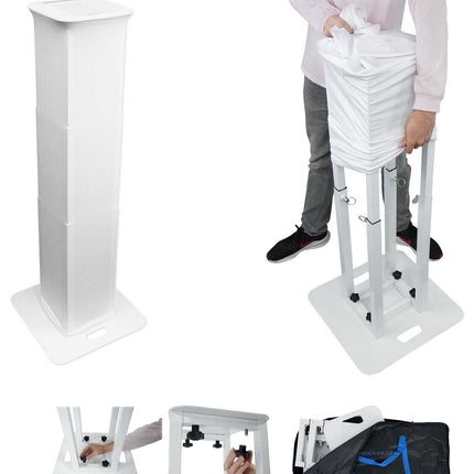 Rockville RTP-GO Portable Collapsible DJ Totem Sta