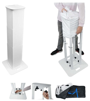 Rockville RTP-GO Portable Collapsible DJ Totem Sta
