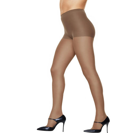Hanes Plus Women's Silky Sheer Tights with X-Temp 