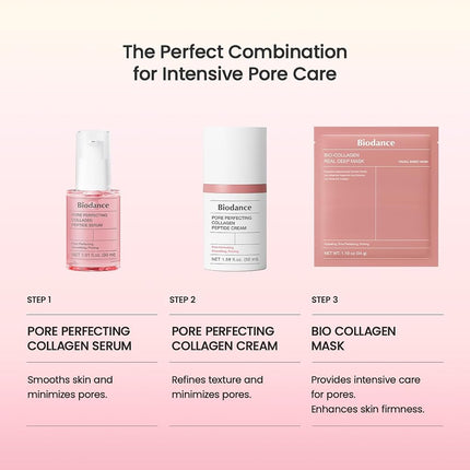 BIODANCE Pore Perfecting Collagen Cream, Hydrating, Plumping, Pore Care, Firming Facial Moisturizer, Korean Skincare | Gifts for women | 1.69 fl.oz, 50ml