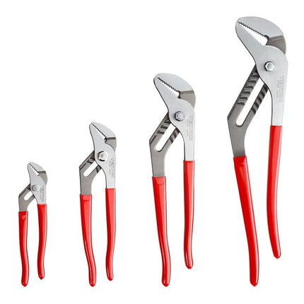 Juego de tenazas de articulación machihembrada TEKTON, 4 piezas (7, 10, 13, 16 pulg.) | 90395