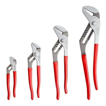 TEKTON Groove Joint Pliers Set, 4-Piece (7, 10, 13