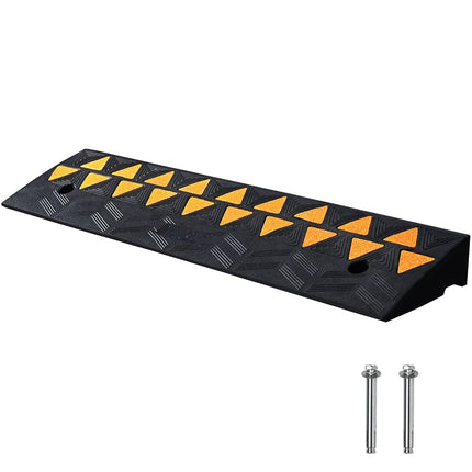 VEVOR Rubber Curb Ramp 9 cm Rise Height Sidewalk C