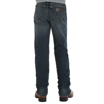 Wrangler Boys' Retro Slim Fit Straight Leg Jean, J