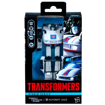 Transformers Toys Studio Series Clase de lujo Transformers: La película Autobot Jazz, figura de acción transformable de 11,4 cm, juguetes de robot, a partir de 8 años [Windows 98]