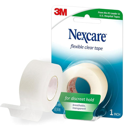 3M Nexcare™ Flexible Clear First Aid Tape, Hospita