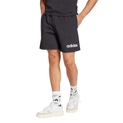 Adidas Mens Essentials Linear Single Jersey 7-inch