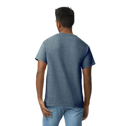 Gildan Men's Ultra Cotton T-Shirt, Style G2000, Multipack, Heather Indigo (3-Pack), XL (Pack of 3)