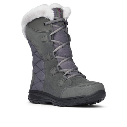 Columbia Women's ICE MAIDEN II Snow Boot, Shale, D
