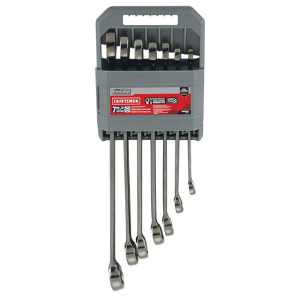CRAFTSMAN OVERDRIVE 7-Piece Metric Wrench Set (CMMT87807)