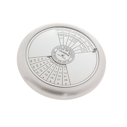 Kikkerland 50-Year Calendar Paperweight for Desk o