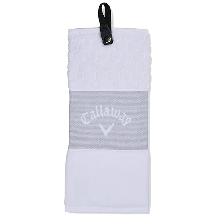Callaway Golf Tri Fold Towel 2023 White