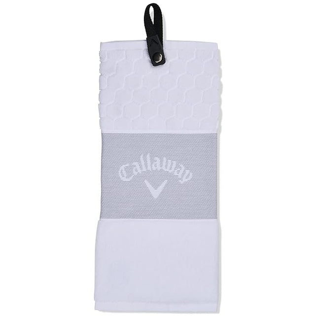 Callaway Golf Tri Fold Towel 2023 White