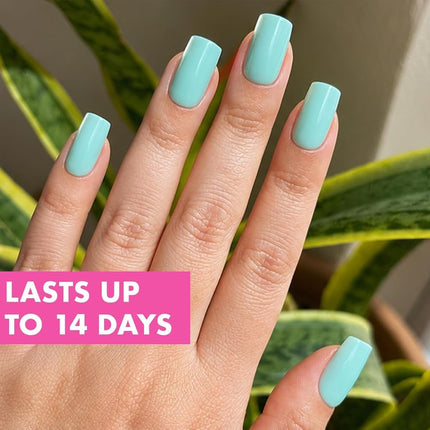 Olive & June Maximalist Instant Mani Press-On Nails (Glue) | 42 Fake Nails, 21 Sizes | Non-Toxic, Long-Lasting Big, Bold Gorgeous Realistic Look | Salon-Quality at Home | Medium, Square | Slam Dunk