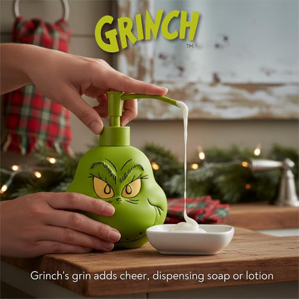 Franco Soap Lotion, Resin, Green-Grinch Pump Dispenser