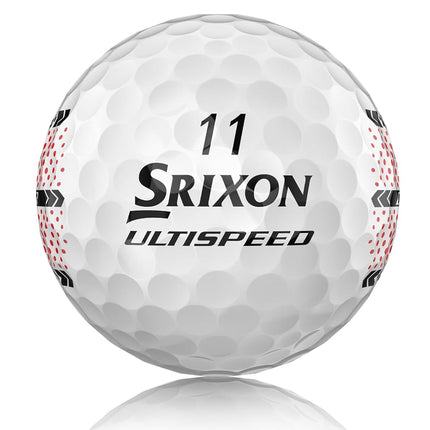 Srixon Q-Star Ultispeed Track Golf Balls, White