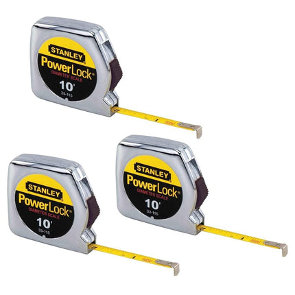 Stanley Hand Tools 33-115 10' x 1/4" PowerLock Poc