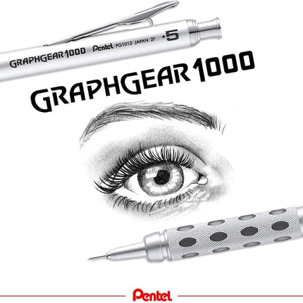 Pentel 0.7mm Graphgear 1000 Mechanical Pencil, PG1017C