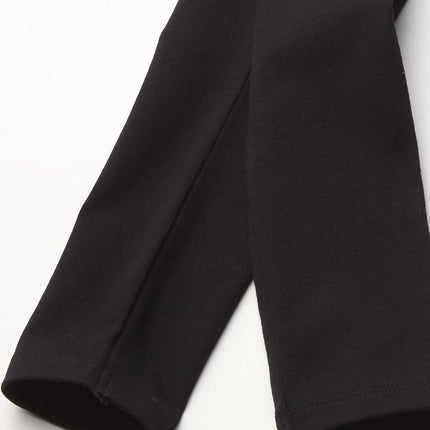 The Children's Place Leggings de bebé y niña pequeña, negro/negro paquete de 2, 2T