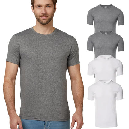 32 Degrees Mens 4 Pack Cool Crewneck T-Shirt | Ant
