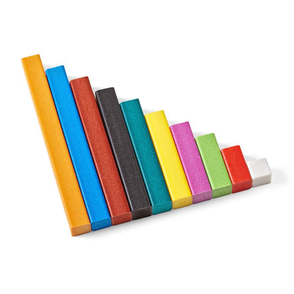ETA hand2mind Regletas de Cuisenaire de Plástico (Juego de 74)