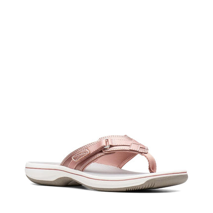 Clarks Women's Breeze Sea Flip Flop, Rose Gold, 10 UK