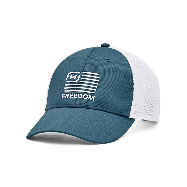Casquette Trucker Freedom Under Armour pour femme, (414) Static Blue/White/White, Taille unique