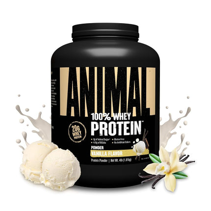 Animal Protein Powder 100% Whey - 4.6g BCAA - Only