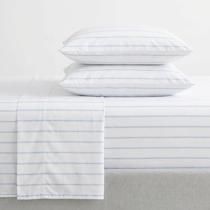 Nautica - Queen Sheet Set, Cotton Percale Bedding 