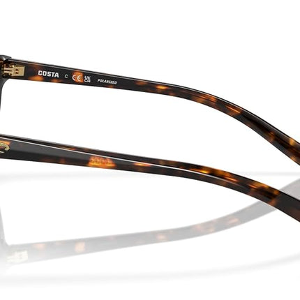 Costa Del Mar Women's Catherine Sunglasses, Tortoise/Copper Polarized 580g, Medium