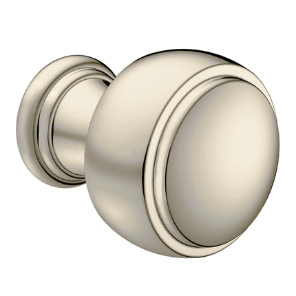 Moen YB8405NL Weymouth Cabinet Knob, Nickel, 18 In