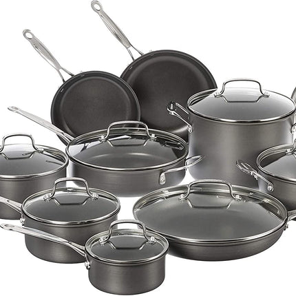 Cuisinart 17-Piece Cookware Set, Chef's Classic No