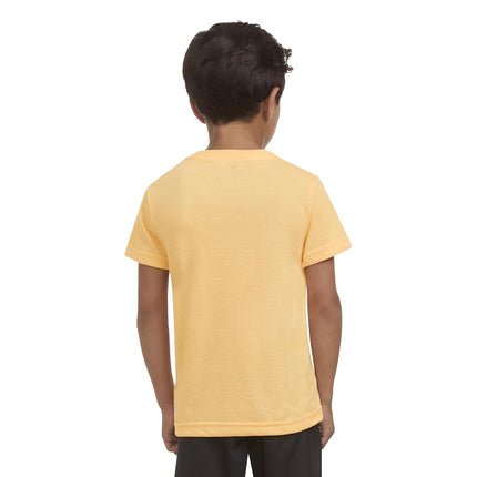 T-shirt en jersey flammé doux basique Hurley pour garçon, Melon Tint, 4