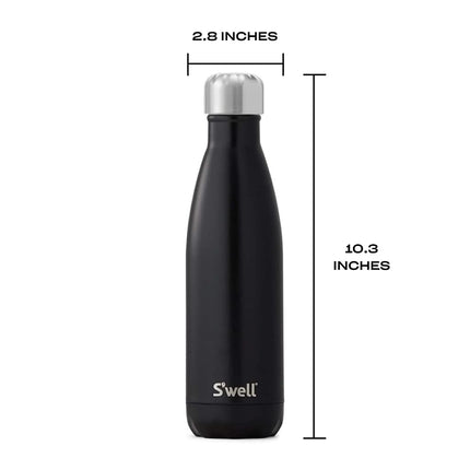 S'well Stainless Steel Water Bottle-17 London Chimney-Triple-Layered Vacuum-Insulated Containers Keeps Drinks Cold for 36 Hours and Hot for 18-BPA-Free-Perfect for the Go, 17 fl oz