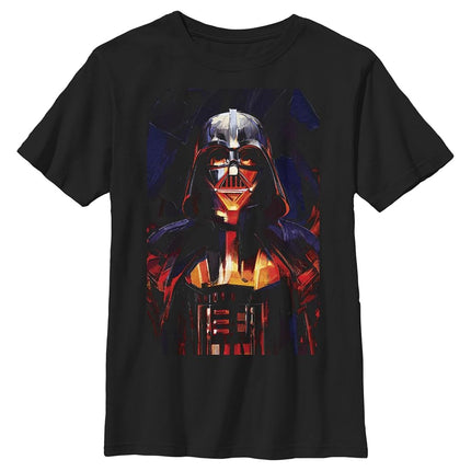 STAR WARS Niños Vader Paint, Negro, Grande