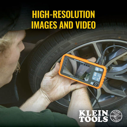 Klein Tools 69473 Replacement Inspection Camera for Klein Wi-Fi Pro Borescope Cat. No. ET19, 6 LEDs, IP67 Waterproof, 5.5 mm, 9.8-Foot Cable
