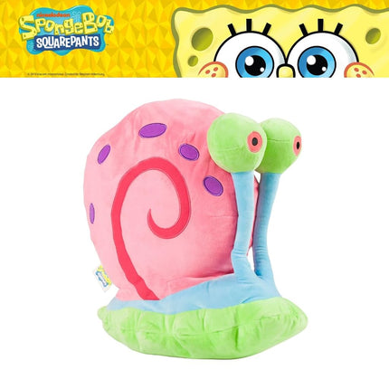 Spongebob Squarepants Gary The Snail Plush Cuddle Pillow, Super Soft & Cozy, 20" Tall, (Officially Licensed Product) by Franco Collectibles