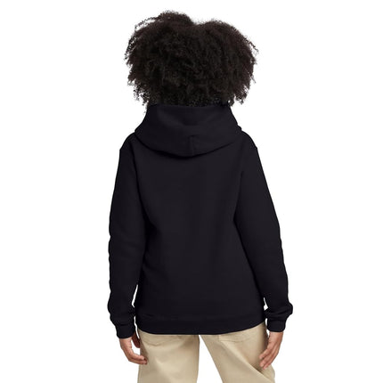 Sudadera con capucha Hanes Eco Smart para niños, negra, pequeña